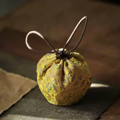 Yajitang Yuyan silk brocade cover bag tea set storage bag bag sanitary carton paper towel storage bag