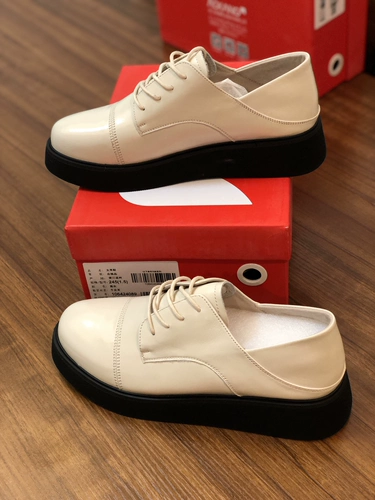 Весенняя летняя обувь на платформе для отдыха для кожаной обуви, большой размер, из натуральной кожи, 36, 40