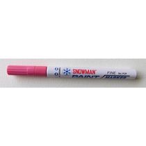 Snowman paint pen pink eco-friendly paint pen pink lacquered oil pen pink Marker