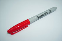 sharpie keen Permanent Marker Marker pen red oil pen 3
