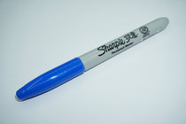 Sharpie sharp Marker pen Permanent Marker blue oil Marker 3