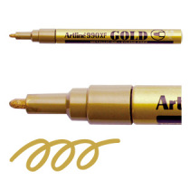 Artline 990 golden paint pen star signed pen signature pen Japanese production Paint Gold