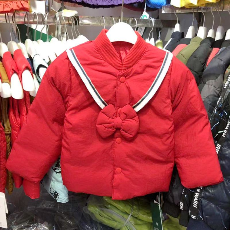 Special winter 90% velvet warm boys and girls infants and children baby down jacket down liner long-sleeved jacket 1-6