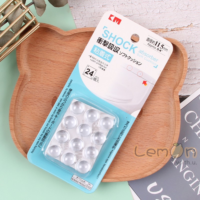 Day-type transparent anti-crash patch anti-shock adhesive muffled rubber grain wardrobe door handle mute sticker anti-slip silicone particle theorizer-Taobao