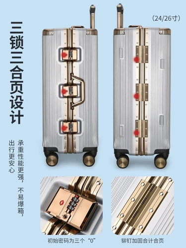 Кенгуру, зеленая тележка, прочный чемодан для путешествий, новая коллекция, увеличенная толщина, 24 дюймов