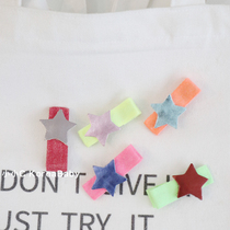 Korean childrens five-pointed star hairpin love duckbill clip 2021 new headdress hair accessories vitality female baby hairpin