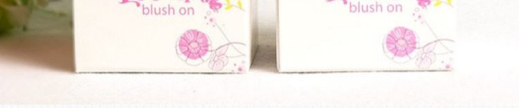 Hoa xác thực Mistine hai màu hoa 漾 Phấn má hồng / phấn phủ ngọc trai tự nhiên không làm mất đi lớp trang điểm nữ - Blush / Cochineal phấn má dạng thỏi