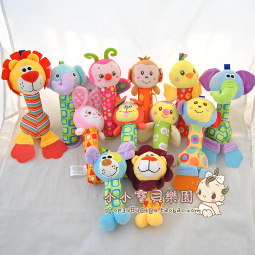 58 baby puzzle toy baby hand grip stick hand rocking bells BB stick pinching called exercise gripping to the entrance