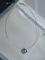 Бриллиантовая инкрустация камня, чокер, 18 карат, 13.3mm