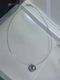 Бриллиантовая инкрустация камня, чокер, 18 карат, 13.3mm