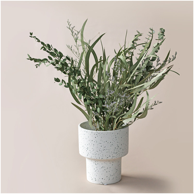 WookEN fresh Yughali leaf dry flower bouquet yellow crystal dried fruit branch decoration photography fixtures festival atmosphere