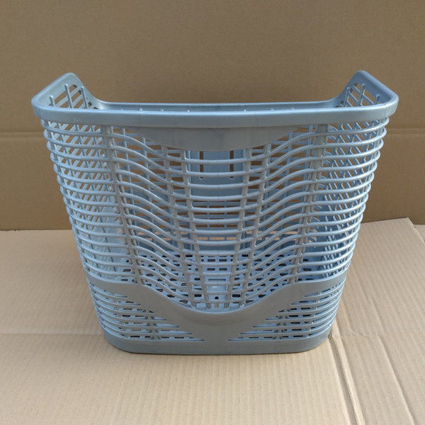 Bicycle plastic car basket front car basket city car basket bicycle electric car with drop-resistant and extrusion-resistant car basket