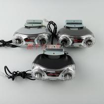 New Japanese bicycle accessories Shimano basket under double spotlight LED basket lower induction light fixed basket bottom