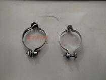 Bicycle pass clip stainless steel wire pass clip steel frame retro car wire pass wire fixing clip