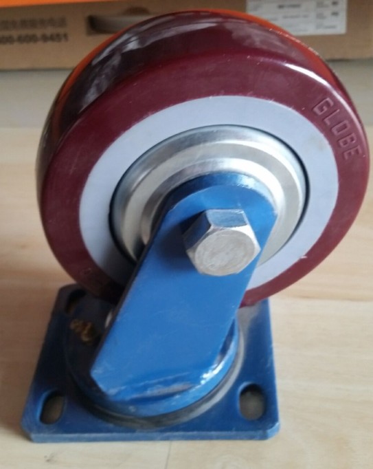 6 inch 8 inch heavy duty polyurethane swivel caster wheel
