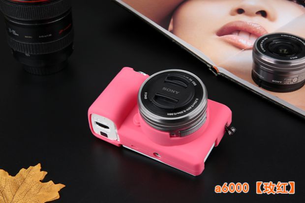 Sony A6000 6300 a5100 a7ii A72 A73 a7r3 silicone túi túi trường hợp máy ảnh - Phụ kiện máy ảnh kỹ thuật số túi lowepro