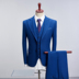 Suit nam Slim phiên bản Hàn Quốc của bộ váy cưới ba mảnh đẹp trai công sở giản dị lưới phù hợp với áo khoác trẻ trung áo vest nam hàn quốc Suit phù hợp