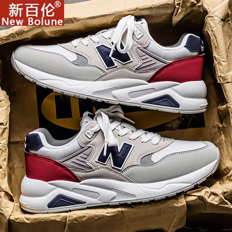 New Balance Men's Shoes 2026 Autumn New Mesh Sports Shoes Lightweight Soft-Soled Travel Running Dad Sneakers New Balance Men's Shoes 2026 Autumn New Mesh Sports Shoes Lightweight Soft-Soled Travel Running Dad Sneakers