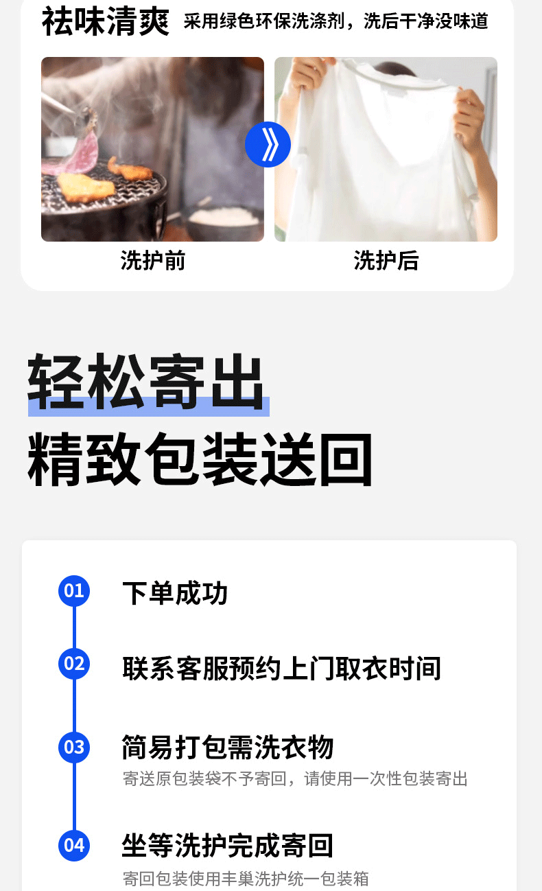 Wash and Care Hero - 86 yuan for a three-piece Wash and care card pic 8