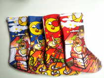 Printed Christmas stockings Children Christmas Decoration Gift Bags Christmas Supplies Christmas Tree Pendant