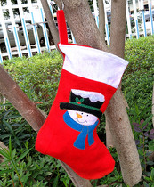 Christmas socks Christmas pendant gift bags socks children adult Christmas gifts Christmas candy gifts