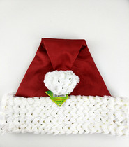 Christmas hats adult Christmas hats Christmas festival supplies High-grade plush Christmas hats Christmas headdress gifts