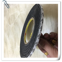 3M foam adhesive tape foam double-sided powerful black Eva sponge Anti-waterproof sealant strip 3mm thick