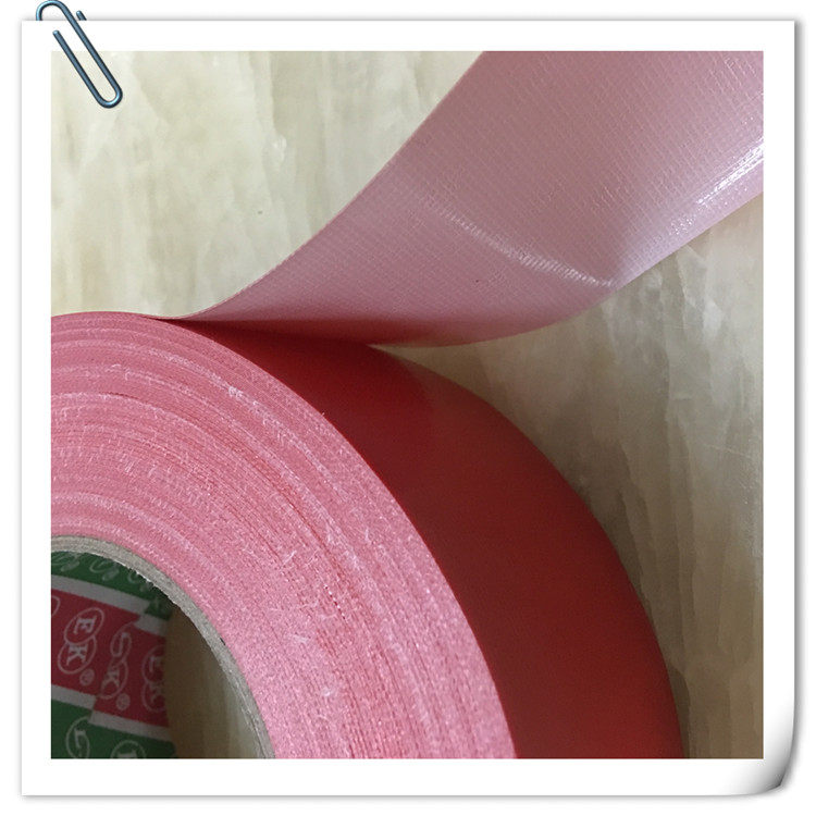 EK single-sided cloth-based adhesive tape easy to tear carpet special red EK bunky adhesive tape width arbitrary * 55 m