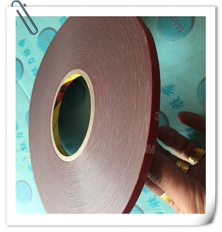 American foam double-sided adhesive powerful 3M adhesive tape car special 3M foam rubber width 6MM * length 33 m
