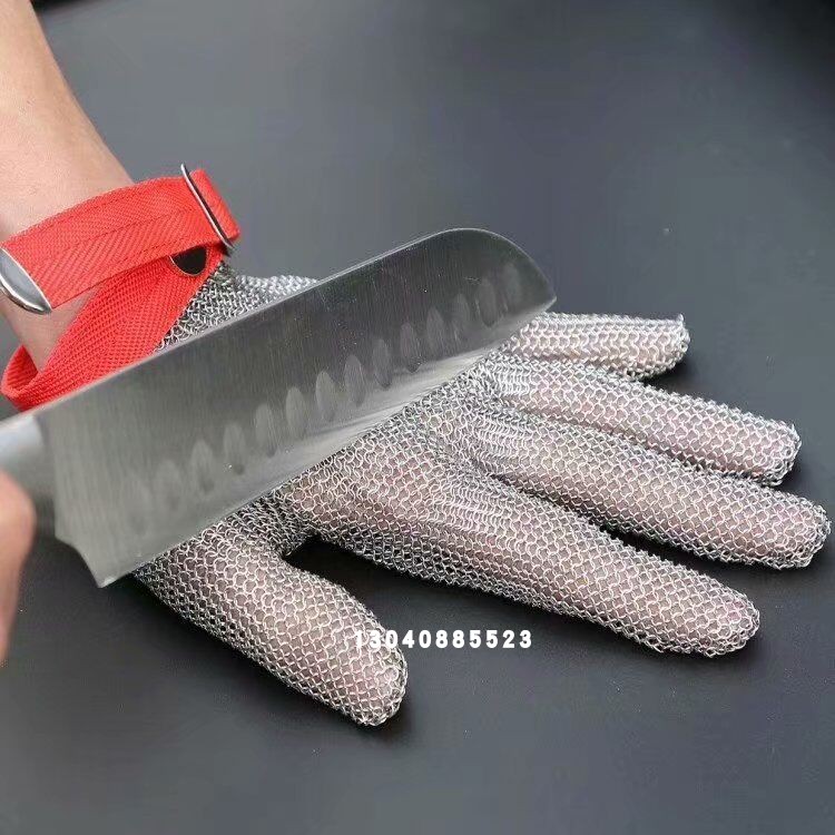 Steel Wire Gloves Anti-Cut Butcher Furniture Stainless Steel Inspection Rao Abrasion Protection Gloves
