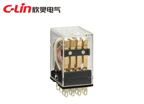 Xinling HHC68B-4Z(HH54PMY4)L electromagnetic relay (with light) DC12V