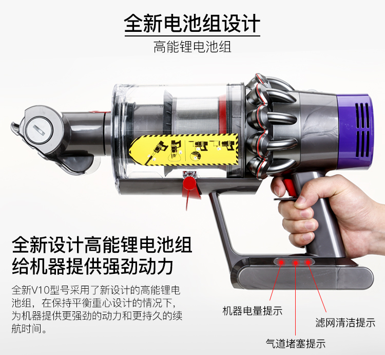 Máy hút bụi không dây cầm tay Dyson Dyson V7 V8 V10 tuyệt đối ngoài bảo hành quốc gia robot hút bụi lau nhà loại nào tốt