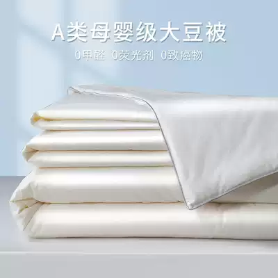 Air-conditioning quilt Summer summer cool quilt four seasons universal quilt quilt core double silk quilt Soybean fiber quilt thin summer quilt too