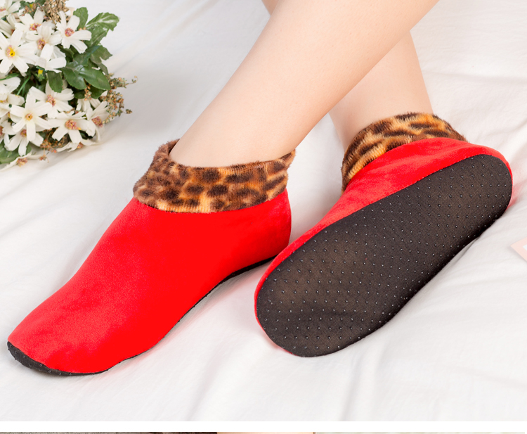 Cộng với vớ nhung dày dành cho nữ trưởng thành tất cao cổ nam