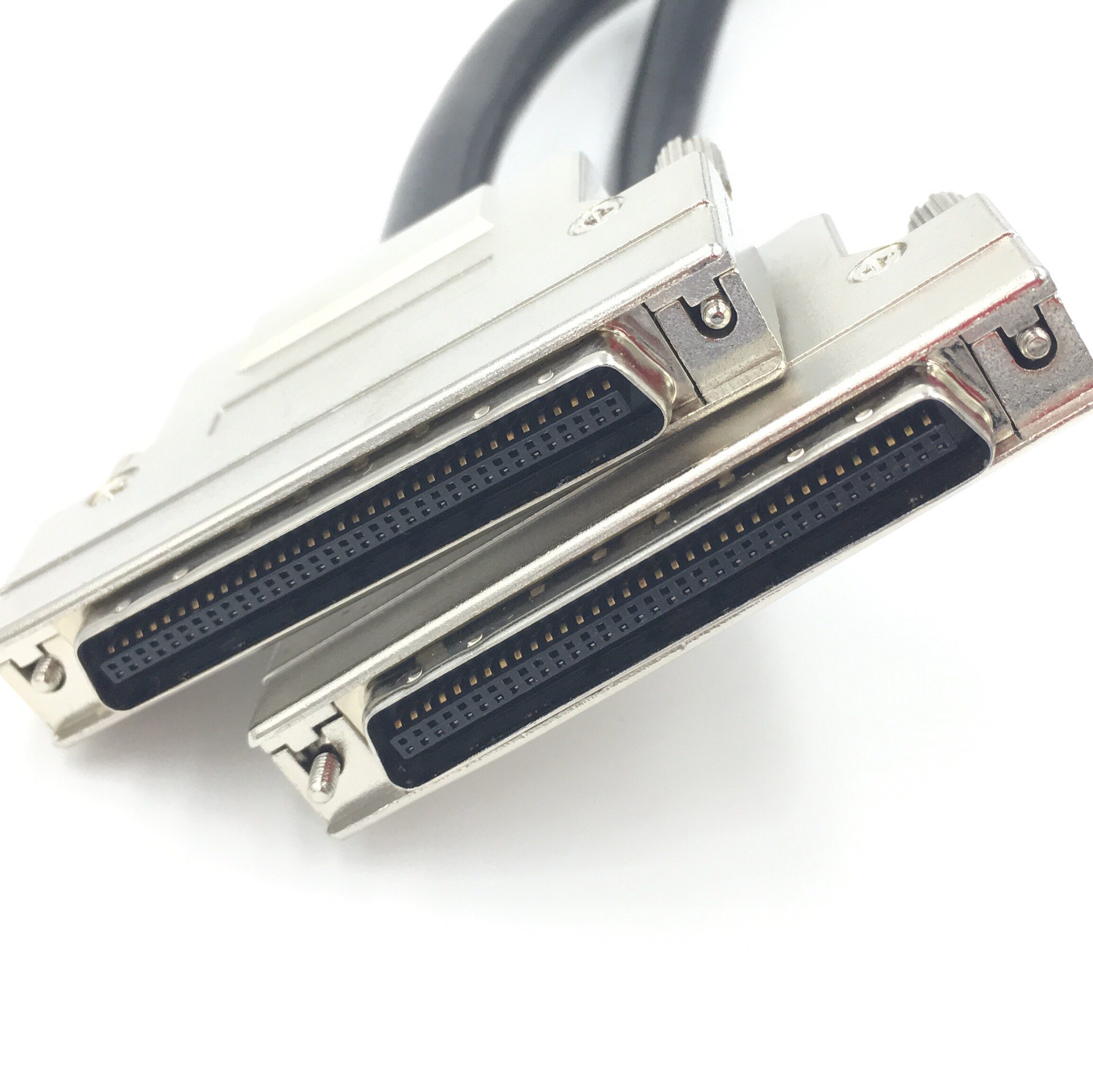 SCSI线 HPCN68P线 CN68/CN68铁壳 SCSI板卡连接线 CN型槽式1~5米