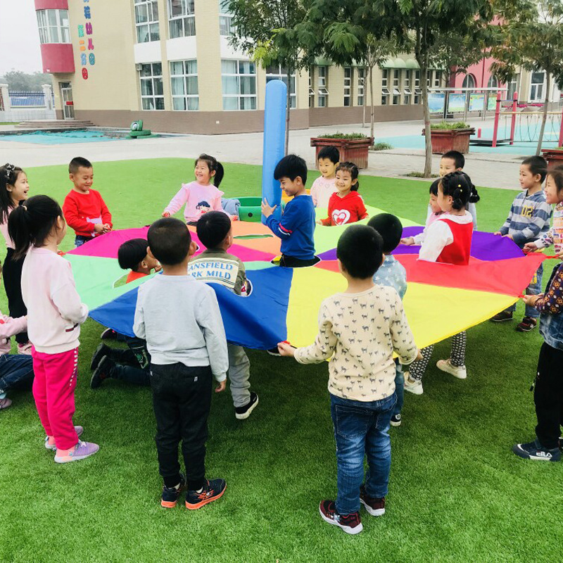 Play Ground Rat Rainbow Umbrella Feel Integrated Training Equipment Kindergarten Outdoor Games Red Inflatable Stick Children Early Education Toys