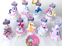 Unicorn Pony Pony Theme Birthday Hat Guest Hat Birthday Flag Party Arrangement Supplies