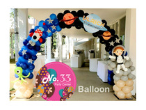 Moon Baby Arch Tianjin Baby Banquet Balloon Arrangement Baby Party Planning Year-old Arrangement Customization