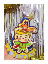 Hot selling creative little Prince series birthday party protagonist hat one year old male baby dress up supplies