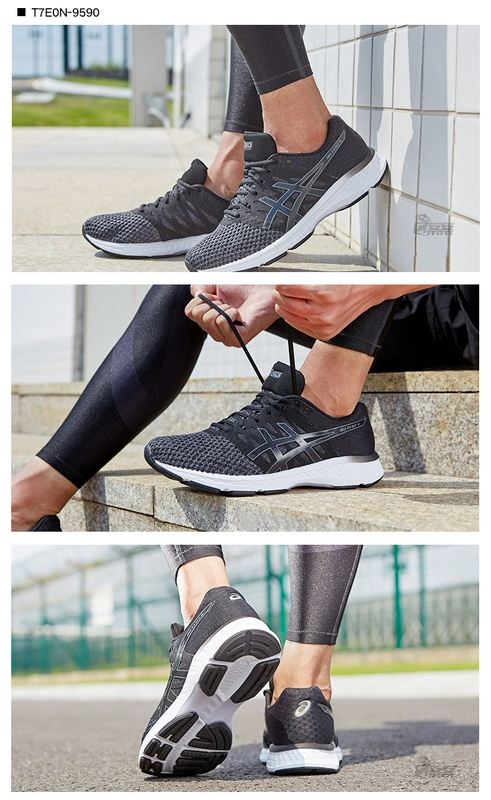 Giày nam ASICS yasehi GEL-EXALT 4 giày thoáng khí đệm nhẹ thể thao T7E0N-4390 - Giày chạy bộ giày thể thao nam sneaker