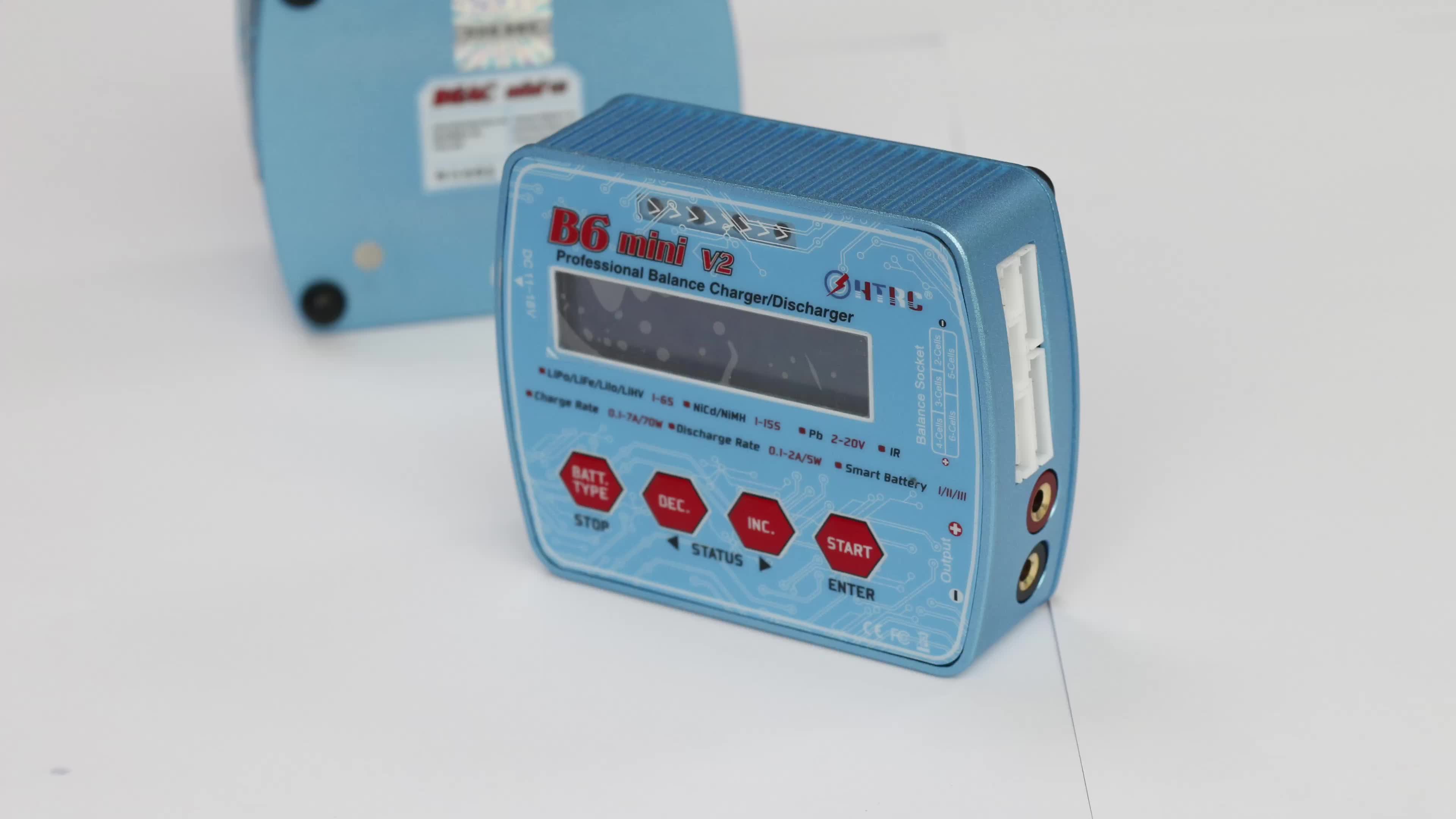 Hot Htrc B6 Mini V2 Dc Input 70w 7a Professional Lipo Battery Balance ...