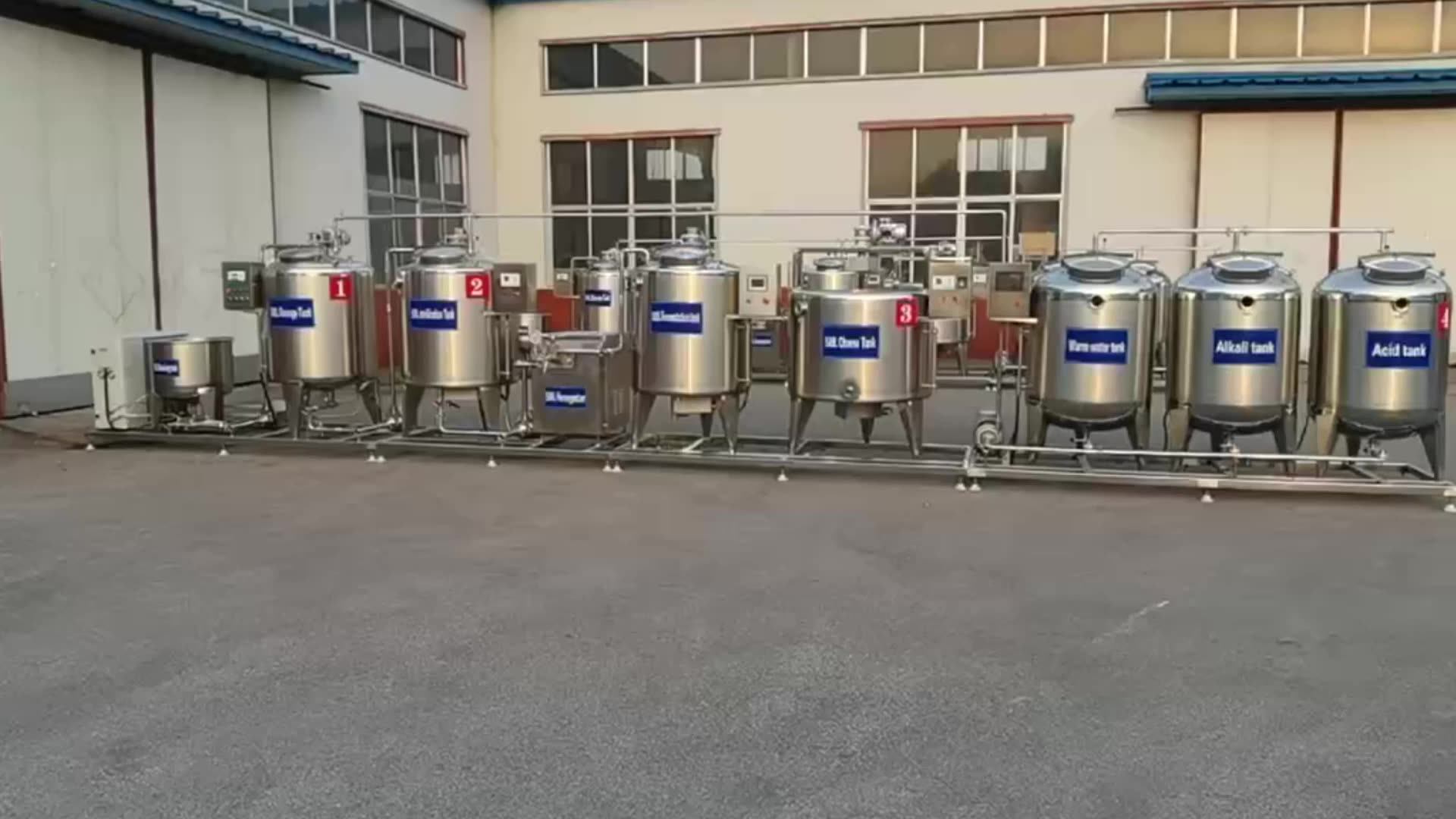 Industrial Small Scale Greek Uht Milk Pasteurization Yogurt Cheese