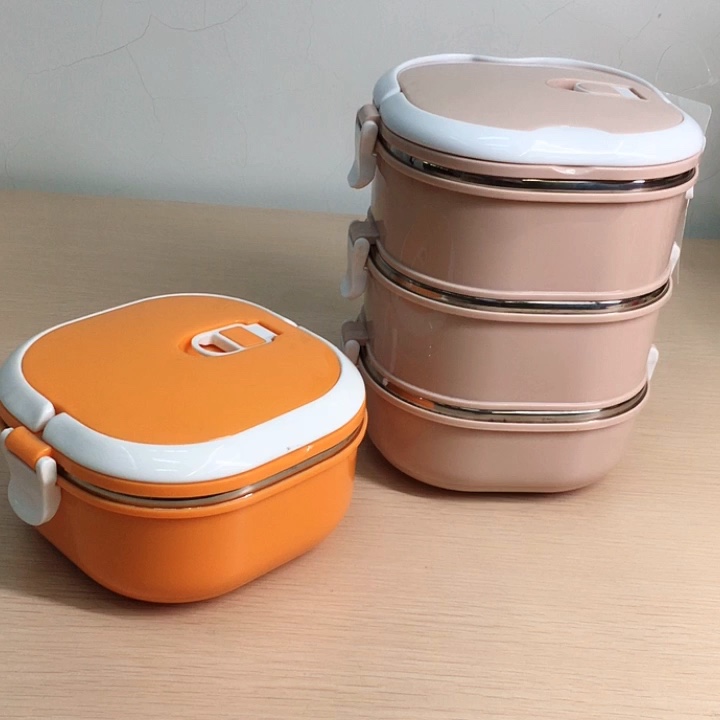 Hight Quality Low Price Rectangular Portable Thermos Bento Lunch Box