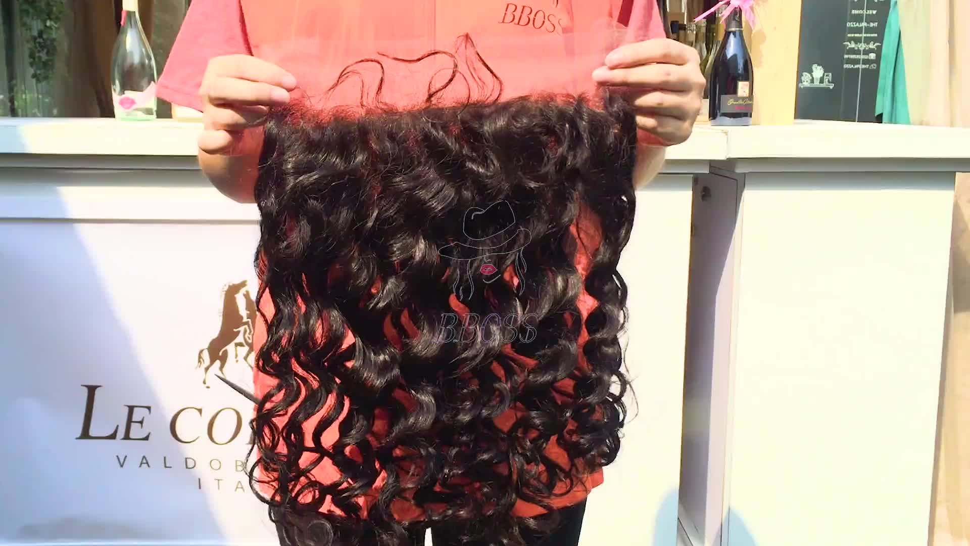 Natural 10 Inch Brazilian Hair Lace Front Wig,Two Tone Human Hair Wigs