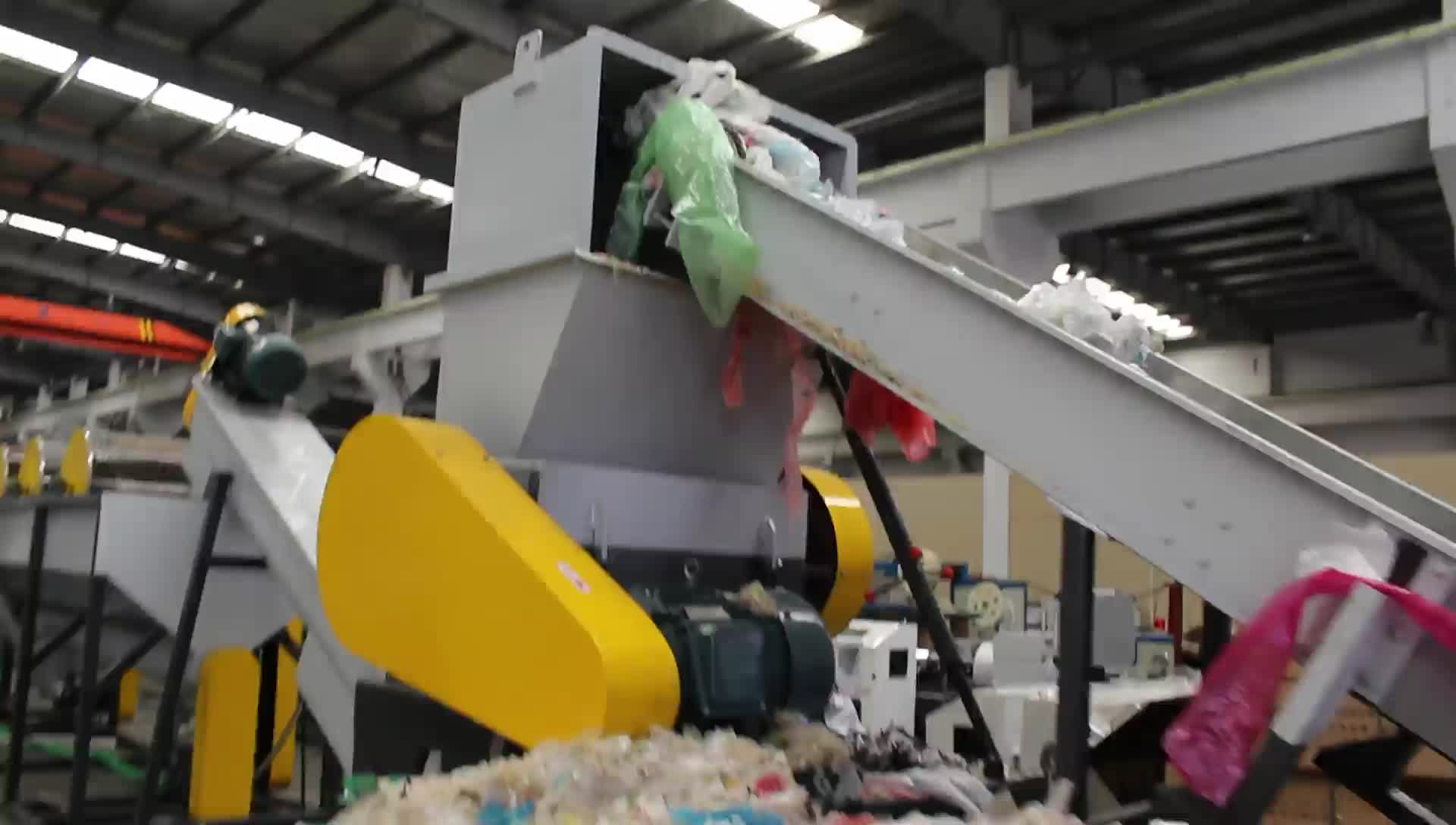 Pp Pe Waste Plastic Film Washing Recycling Line Buy Used Plastic