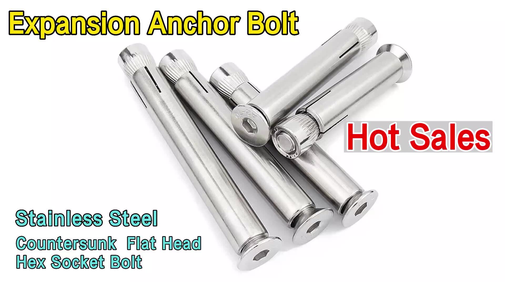 Stainless Steel Anchors M6 M8 M10 M12 Stainless Steel A2 Hex Socket