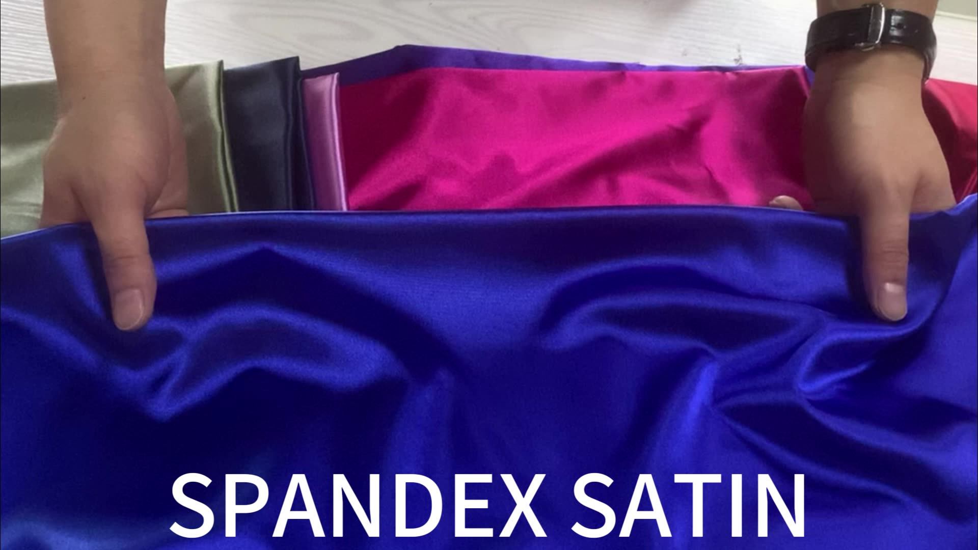 100gsm Armani Silk Matte Satin For Dress Heritage Silk Satin Ready