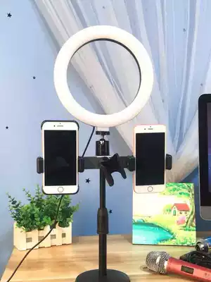 Desktop condenser microphone stand wireless microphone clip universal anchor desktop computer singing live mobile phone holder