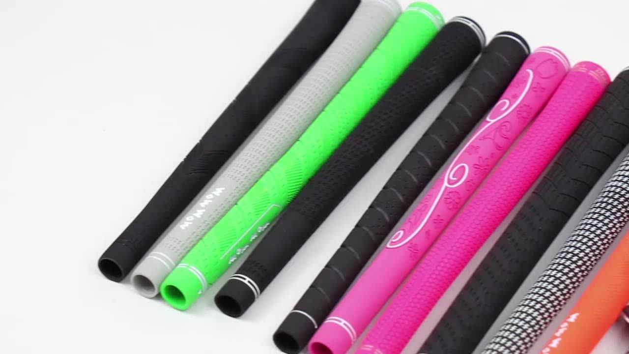 Factory Price Golf Lady Grips Custom Colorful Rubber Golf Club Grips
