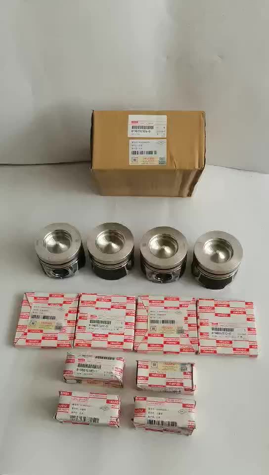 Hot Sale Isuzu Npr Nkr Truck Parts 4jj1 Piston Liner Kit For Dmax